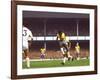 Soccer Star Pele in Action During World Cup Competition-null-Framed Premium Photographic Print