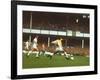 Soccer Star Pele in Action During World Cup Competition-null-Framed Premium Photographic Print