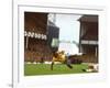 Soccer Star Pele in Action During World Cup Competition-null-Framed Premium Photographic Print