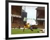 Soccer Star Pele in Action During World Cup Competition-null-Framed Premium Photographic Print