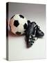 Soccer Still Life-null-Stretched Canvas