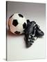 Soccer Still Life-null-Stretched Canvas