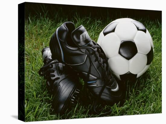 Soccer Still Life-null-Stretched Canvas