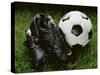 Soccer Still Life-null-Stretched Canvas