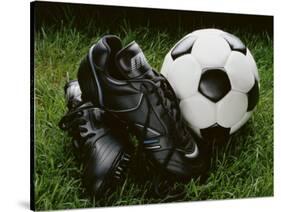Soccer Still Life-null-Stretched Canvas