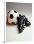 Soccer Still Life-null-Framed Photographic Print