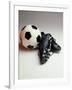 Soccer Still Life-null-Framed Photographic Print