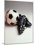 Soccer Still Life-null-Mounted Photographic Print