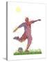 Soccer-Teofilo Olivieri-Stretched Canvas