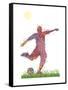 Soccer-Teofilo Olivieri-Framed Stretched Canvas