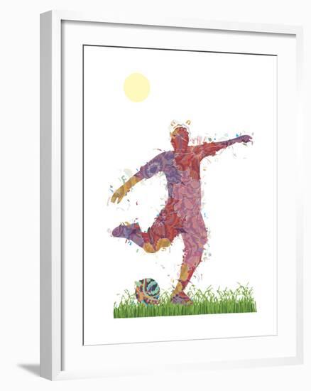 Soccer-Teofilo Olivieri-Framed Giclee Print