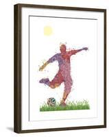 Soccer-Teofilo Olivieri-Framed Giclee Print