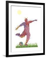 Soccer-Teofilo Olivieri-Framed Giclee Print