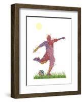 Soccer-Teofilo Olivieri-Framed Giclee Print