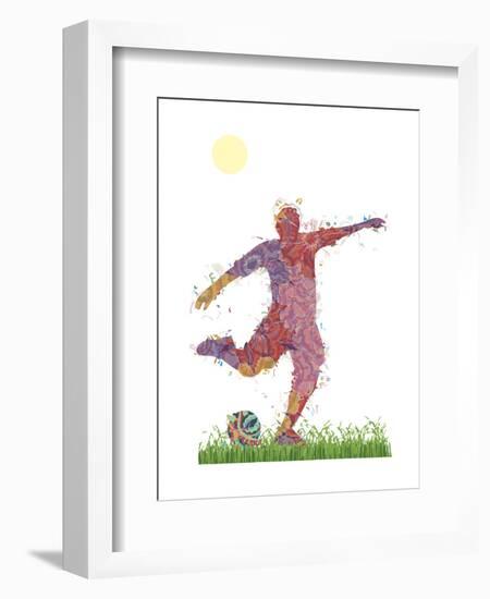 Soccer-Teofilo Olivieri-Framed Giclee Print