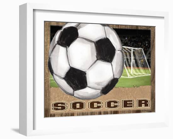 Soccer-Todd Williams-Framed Art Print