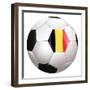 Soccerball with Country Flag-Flarextius-Framed Premium Giclee Print