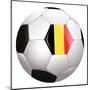 Soccerball with Country Flag-Flarextius-Mounted Art Print