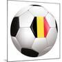 Soccerball with Country Flag-Flarextius-Mounted Art Print