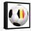 Soccerball with Country Flag-Flarextius-Framed Stretched Canvas