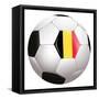 Soccerball with Country Flag-Flarextius-Framed Stretched Canvas