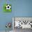 Soccerball-null-Stretched Canvas displayed on a wall