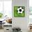 Soccerball-null-Framed Stretched Canvas displayed on a wall