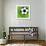 Soccerball-null-Framed Giclee Print displayed on a wall