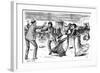 Social Beings, 1876-George Du Maurier-Framed Giclee Print