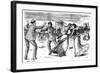 Social Beings, 1876-George Du Maurier-Framed Giclee Print