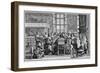 Social, Belgium, 17C-Abraham Bosse-Framed Art Print