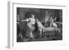 Social, Britain, Revellers-null-Framed Art Print