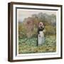 Social, Cabbage Cutting-Helen Allingham-Framed Art Print