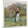 Social, Cabbage Cutting-Helen Allingham-Mounted Art Print