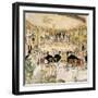 Social, Cafe de Paris 20C-Dorothea St John George-Framed Art Print