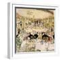 Social, Cafe de Paris 20C-Dorothea St John George-Framed Art Print