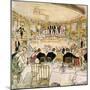 Social, Cafe de Paris 20C-Dorothea St John George-Mounted Art Print