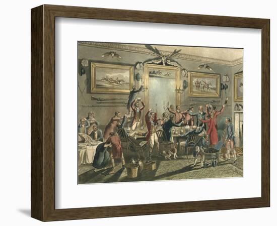 Social, Drinking Party-Henry Thomas Alken-Framed Art Print