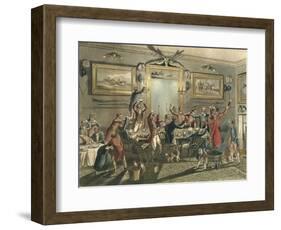 Social, Drinking Party-Henry Thomas Alken-Framed Art Print