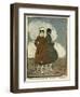 Social, French Women 1917-null-Framed Art Print