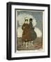 Social, French Women 1917-null-Framed Art Print