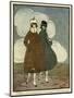 Social, French Women 1917-null-Mounted Art Print