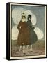 Social, French Women 1917-null-Framed Stretched Canvas