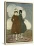 Social, French Women 1917-null-Stretched Canvas
