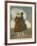 Social, French Women 1917-null-Framed Art Print