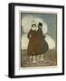 Social, French Women 1917-null-Framed Art Print