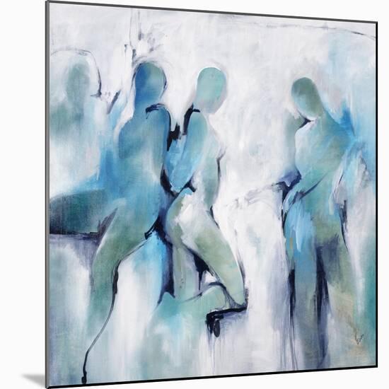 Social Gathering-Rikki Drotar-Mounted Giclee Print