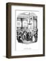 Social, Gin Shop 1836-George Cruikshank-Framed Photographic Print