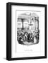 Social, Gin Shop 1836-George Cruikshank-Framed Photographic Print