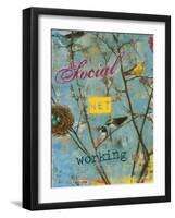 Social Networking-Liz Jardine-Framed Art Print